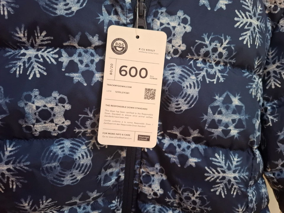 Lands'End Women's Down Winter  Jacket  80% Down  UK12 Chest:20.5 Lenght:25inch - Image 4 of 4