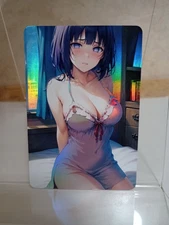 Hinata Hyuga Naruto Anime Waifu Sexy Goddess Lewd Doujin Card