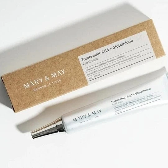 MARY AND MAY [MARY&MAY] TRANEXAMIC ACID+GLUTATHION EYE CREAM 30ML