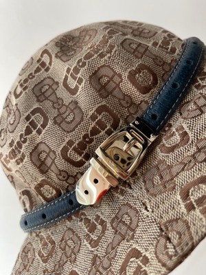 gucci Monogram Bucket Hat with Leather Band - Brown Gucci Tan GG Monogram Canvas Bucket Hat with Brown Leather Band main image 4