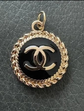 Chanel Zipper Pull Button Charm
