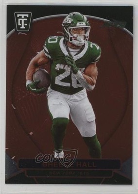 2024 Panini Totally Certified Mirror Red 8/249 Breece Hall #69 1ce5