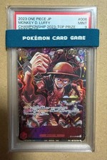 ONE PIECE Card Game Monkey D. Luffy Ganbaru Luffy PSA9 Championship Promo