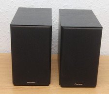 Pioneer S-HM21 Micro Bookshelf Hi-Fi Stereo Speakers, 15w 8ohm Works Black UK