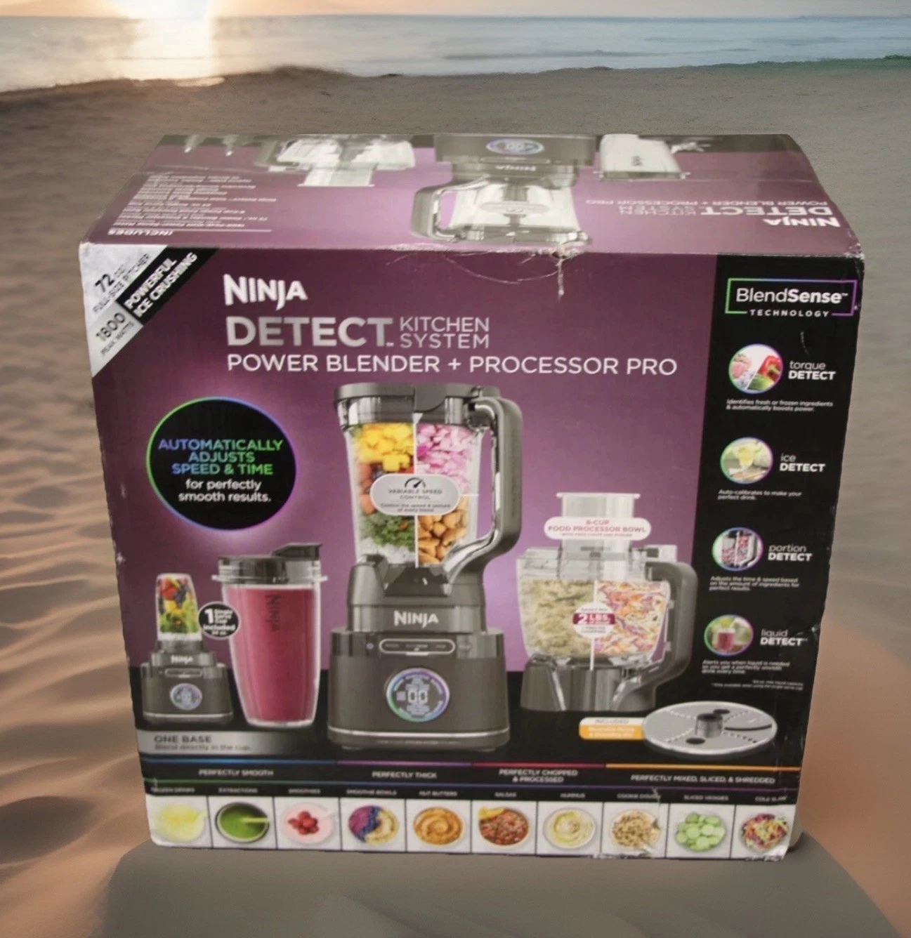 Ninja - Detect Kitchen System Power Blender + Food Processor Pro with 24-oz. WOW
Opens in a new wind