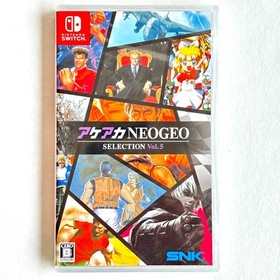ACA NEOGEO Selection Vol. 5 & 6 SET Nintendo Switch Multi-Language NEW Japan