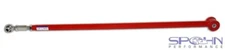 Spohn M5-106 2005-14 Ford Mustang Adj. Panhard Bar w/ Spherical/Poly Combo RED