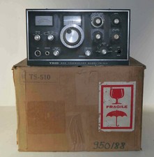 Émetteur récepteur (Kenwood) Trio TS-510 à tester : pas d'alimentation