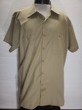 DICKIES Mens 2XL XXL work Button-up shirt Combine ship Discount
