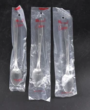 NEW Mar-Crest Citation Atomic Starburst Iced Tea Spoons Stainless Set of 3 VTG