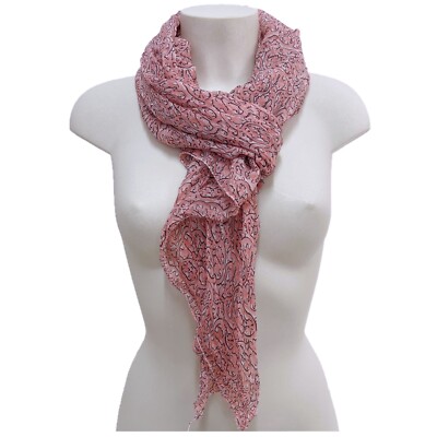 Foulard femme Maëlys - Gris foncé fleuri | MAISON DU FOULARD