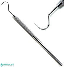 Premium Explorer 23 Shepherds Hook Probe Dental Diagnostics Instruments