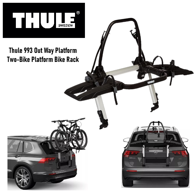 Thule 993 OutWay Platform Bike Carrier Lockable to Vehicle Rear