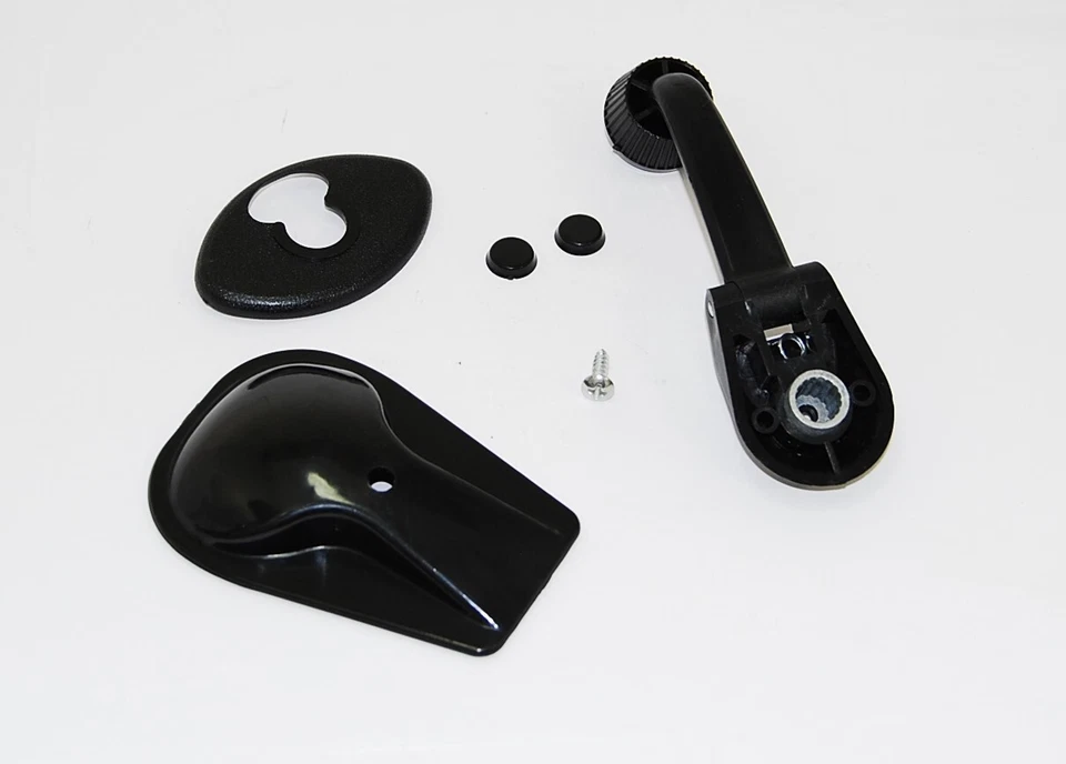 Kit de manijas de techo corredizo negro para Volkswagen Type1 Type2 Type3 Vanagon Foto 2 de 2