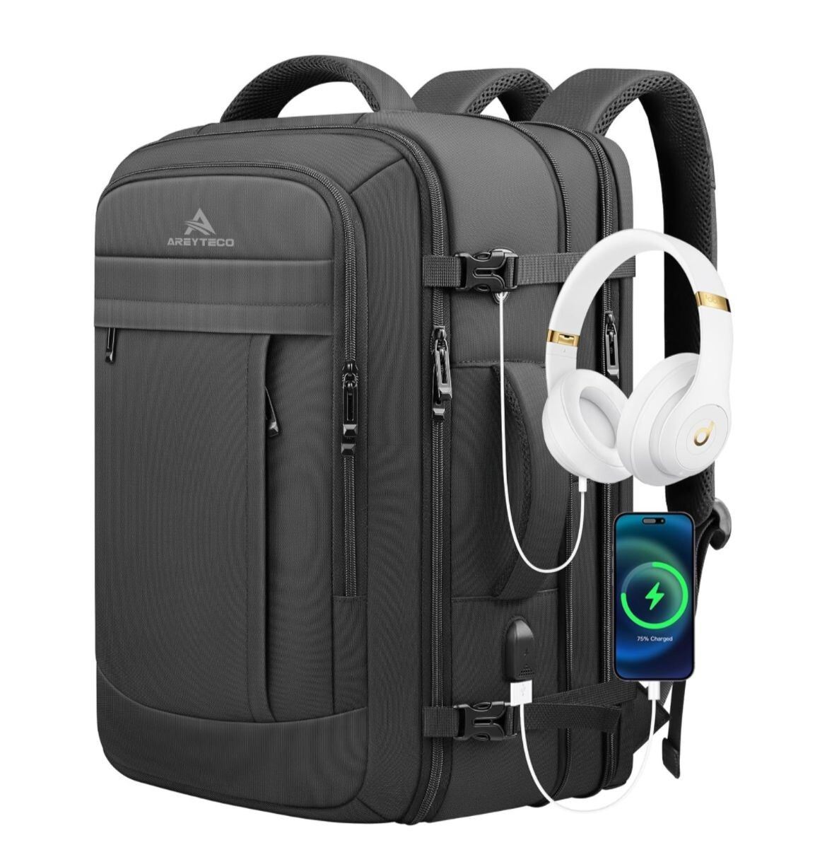 Extra Large Travel Carry On Backpack for Adventure Trips-image