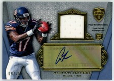 2012 Topps Supreme Alson Jeffery RC Auto Jersey 9/25 #SAR-AJE