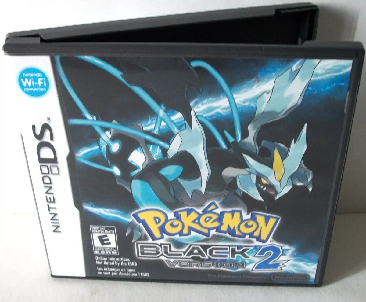 Pokémon Pokemon Black Version 2 REPRODUCTION CASE No Game 