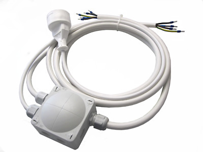 Küchenanschlussbox Herdanschlussbox   Power Splitter für Kochfeld & Backofen