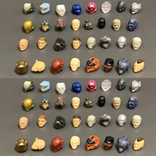 Lot 64 Pcs Heads For Mega Bloks Construx HALO CALL OF DUTY DESTINY FIGURE