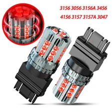 2PC FIT Ford F150 1997-2017 Backup Reverse / Brake 3157  LED Stop Light Bulbs