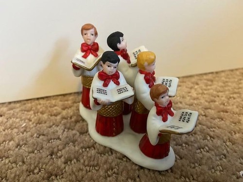 Department 56 Choirboys All-In-A-Row #58892 - Picture 2 of 2