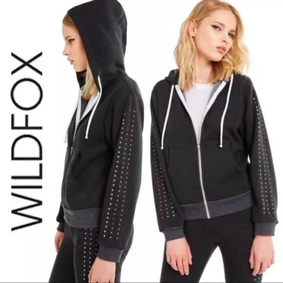 Wildfox regan zip clearance hoodie