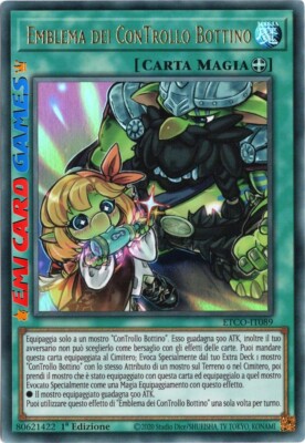 Emblem der Beutekontrolle - ETCO-IT089 - 1Ed - Ultra Rare - Yu-gi-oh Yugioh