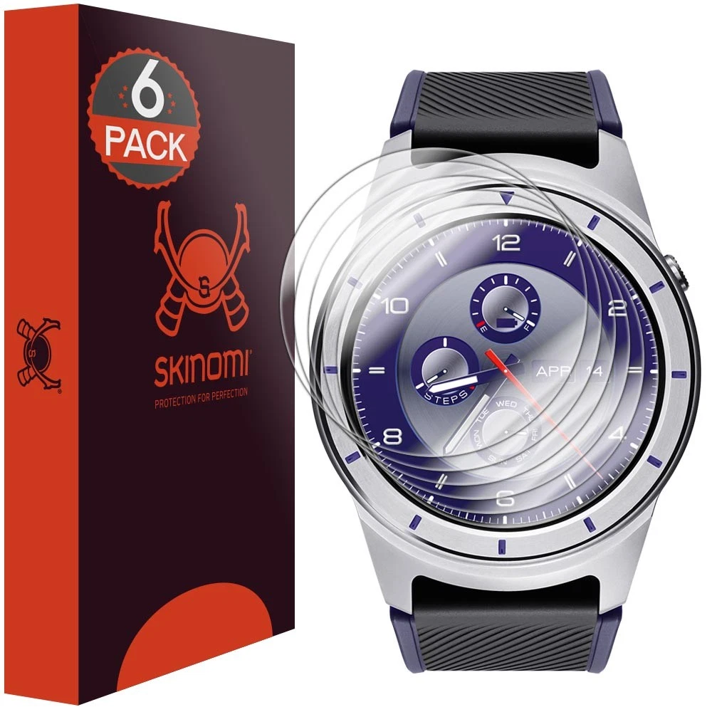 Skinomi TechSkin Ultra Clear Film Screen Protector for ZTE Quartz SmartWatch