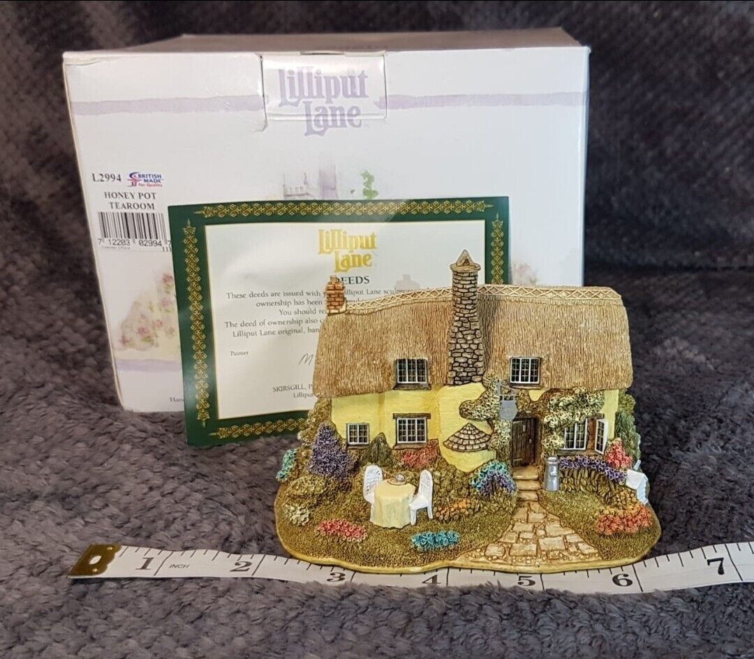 Lilliput Lane - Honey Pot Tearoom Lilliput Lane - Honey Pot Tearoom
