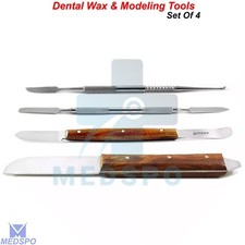 Denta Wax Modelling Mixing Spatulas Lab Instruments l Wax Carving Technician Kit
