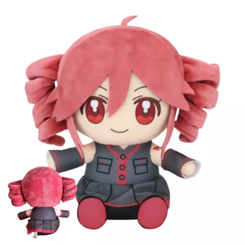 New Kasane Teto Nuipurike Osuwari Plush Doll Mascot Toy 7.87 Inches High - Picture 4 of 8