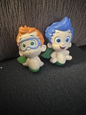 Bubble Guppies Bath Squirter Lot Of 2