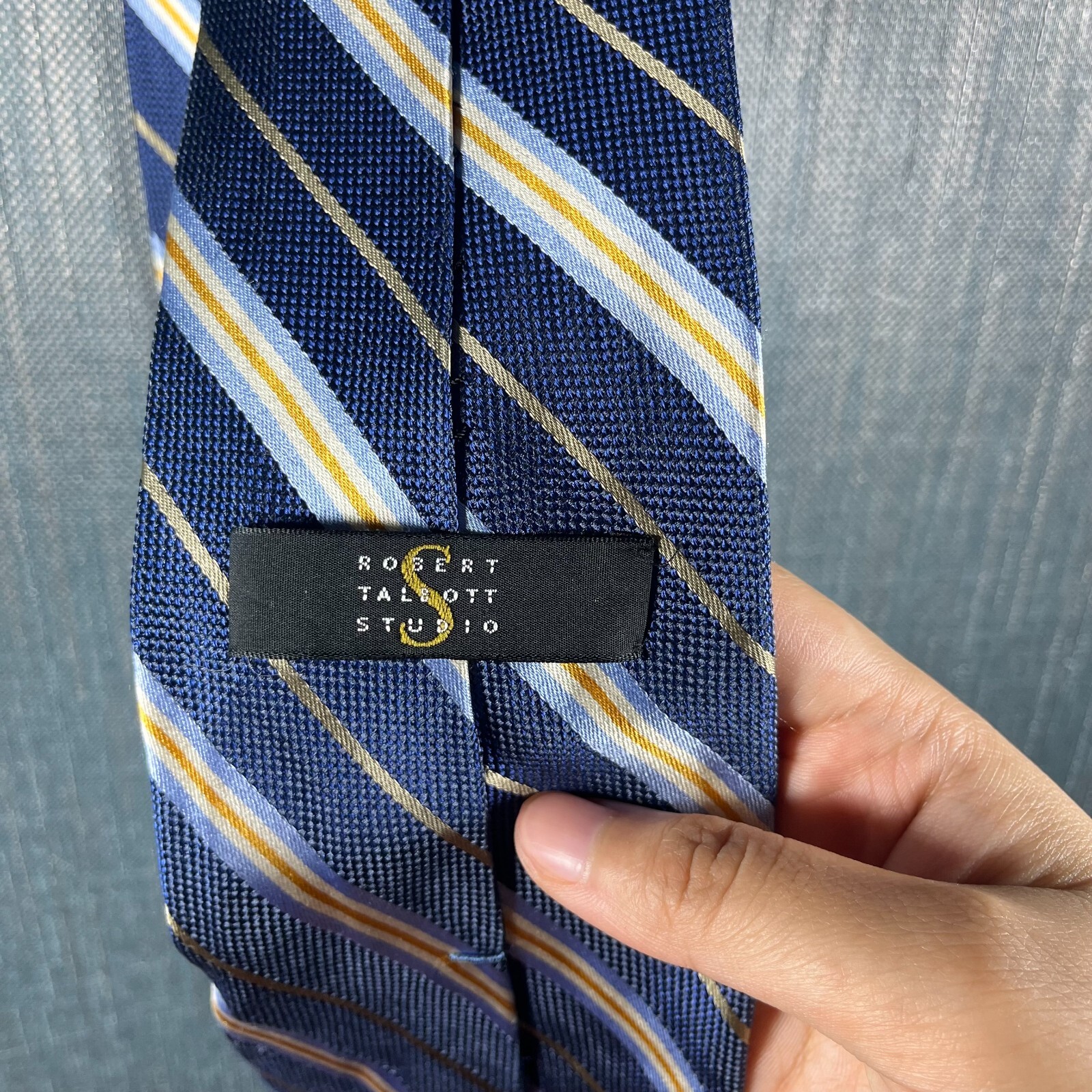 Robert Talbott Studio Men Neck Tie Multicolor Str… - image 8