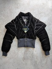 Pyrenex Womens Down Ski Jacket Taupe / Brown 36 / Xs 