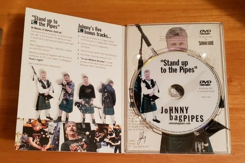 Stand Up to The Pipes Johnny Bagpipes Stand Up Comedy Warner Music 2008 DVD - Foto 2 di 3