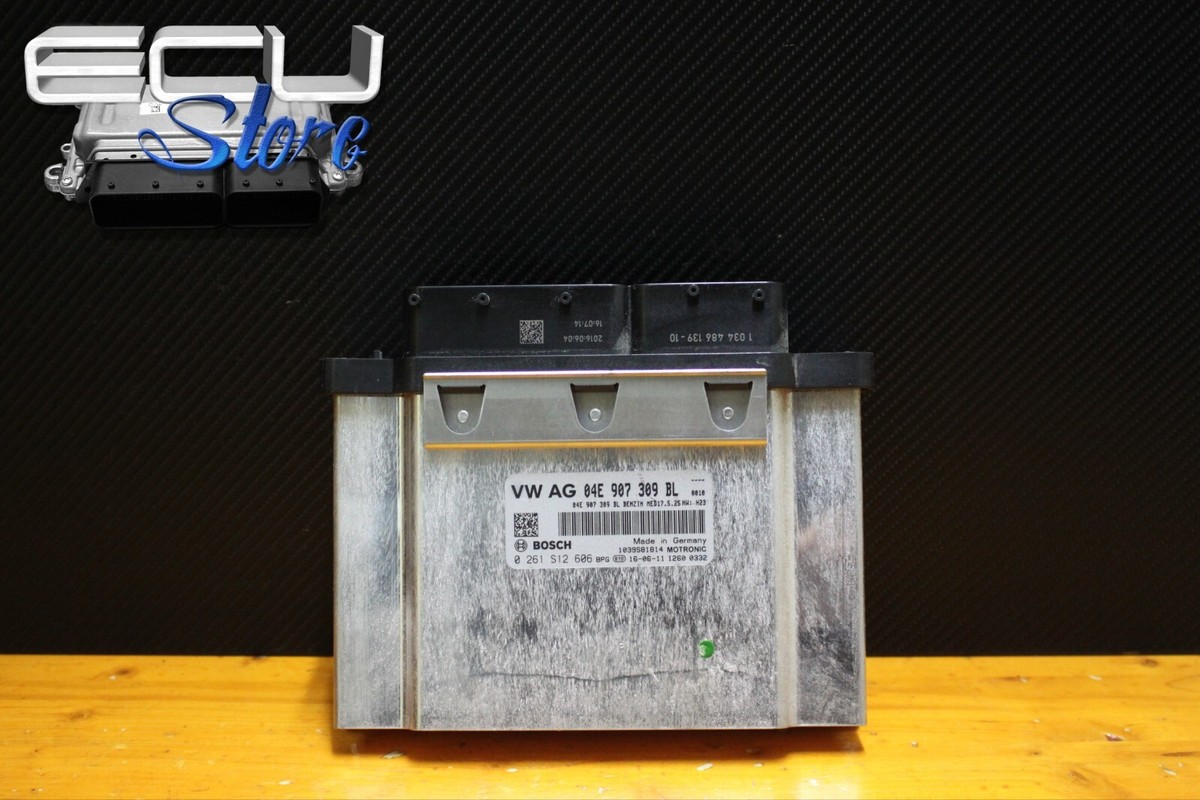 ECU / CONTROL UNIT 04E907309BL 0261S12606 - VW Seat Skoda 1.2 TSI  