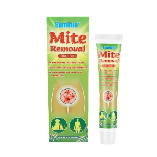 1pcs Mite Removal Anti-Itching Cream Antibacterial For People Ointment V8D3 - Picture 4 of 11