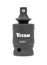 Titan 42157 1/2-Inch To 3/8-Inch Drive Locking Wobble Reducing Adapter