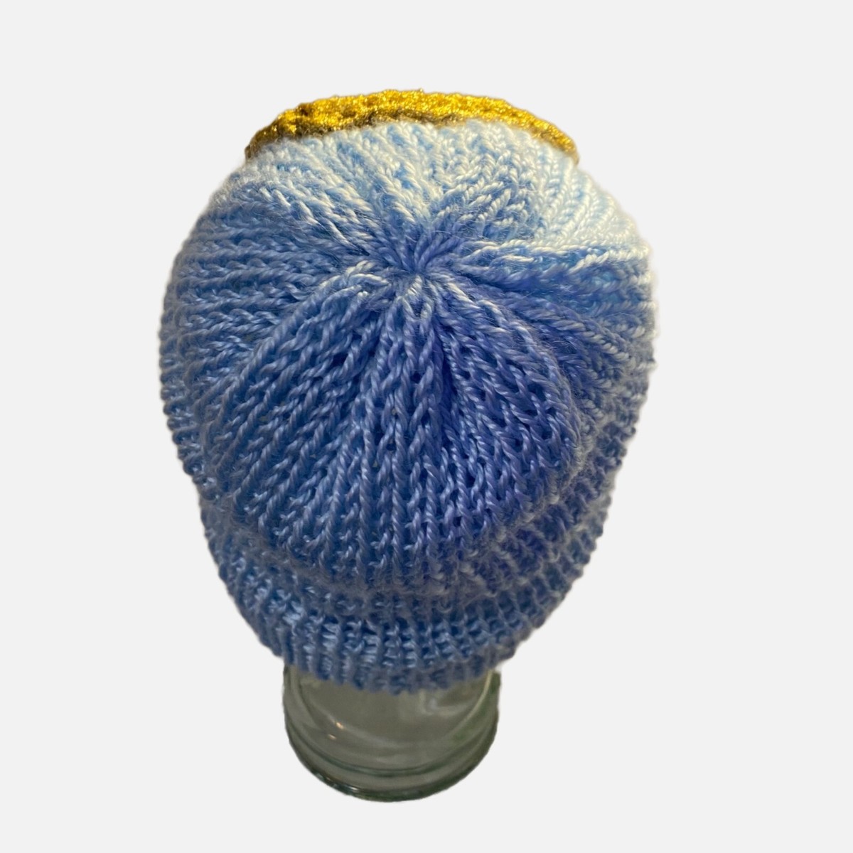 Plasma Beamz Handmade Baby Blue Skull Knit Beanie | eBay