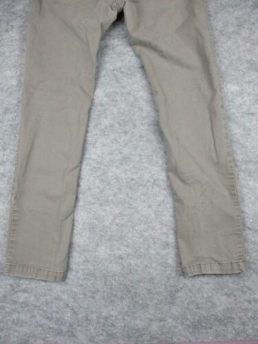 Pantalones de respiración PrAna ajustados para hombre 32x31 grises elásticos gruesos logotipo informales al aire libre * - Imagen 15 de 18