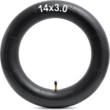 Heavy Duty 14x3.0 Thickened 40 Inner Tube, 14x3 Tire Tube with CR202 Bent Va...