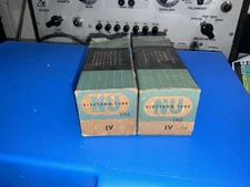 2 NOS/NIB National  1V / IV / CV1999 Half Wave Rectifier Audio Vacuum Tube Valve