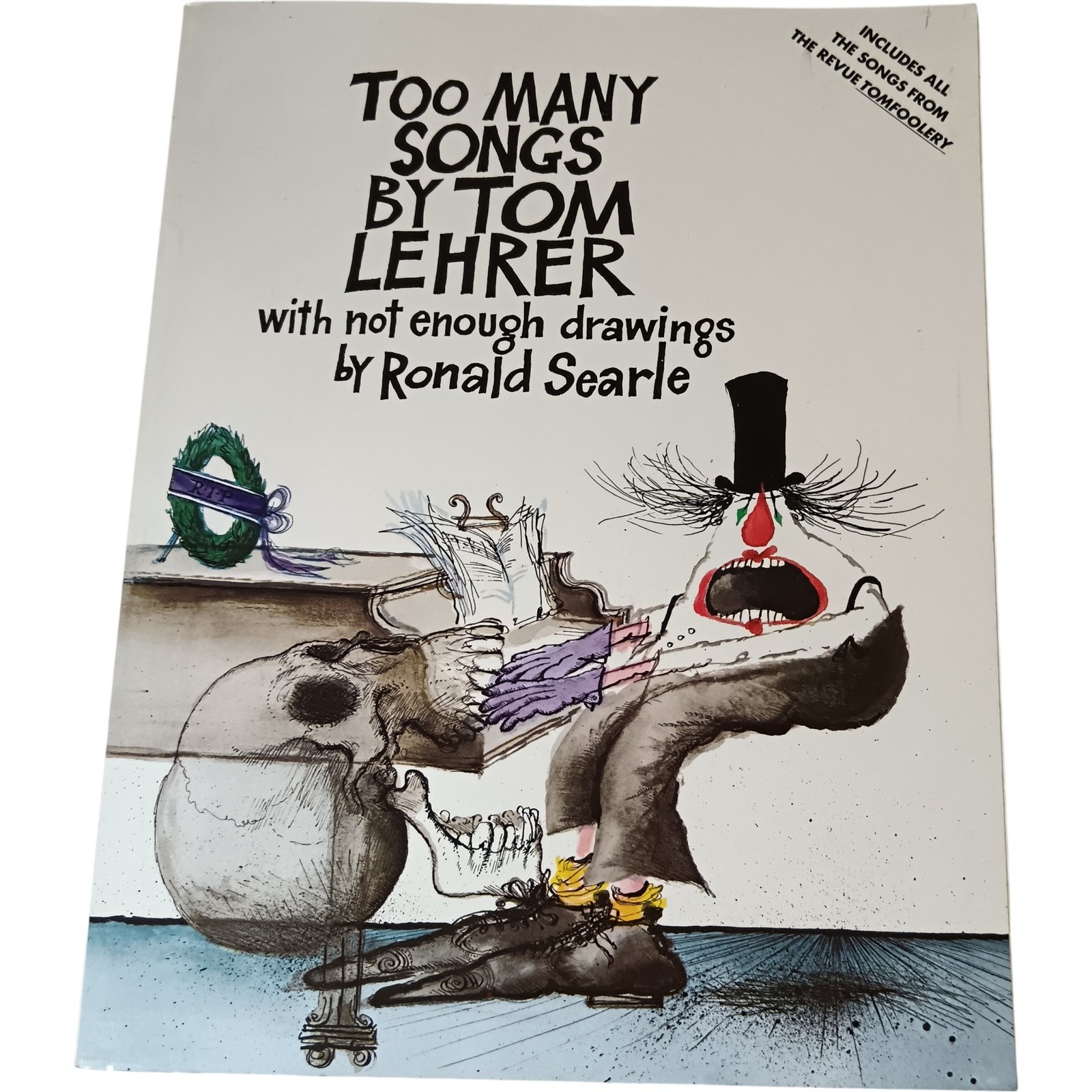 Too Many Songs By Tom Lehrer Ronald Searle Paperback Humour Music Illustrated