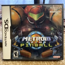 Metroid Prime: Pinball (Nintendo DS, 2005) W/ Case, Art, Game, & Manual TESTED!