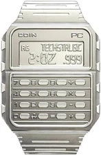 2024 Niue TechStalgic Databank Watch 2 oz Silver Shaped Proof Coin