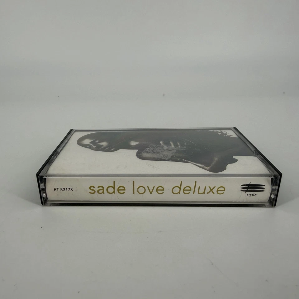1992 Sony Music Epic SADE Love Deluxe Cassette Tape Rare Free Shipping - Image 3 of 4