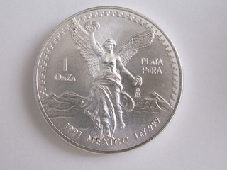 Mexiko 1 Onza Libertad 1991 seltene Prägung Typ 2 1 oz Silber Plata Pura 999