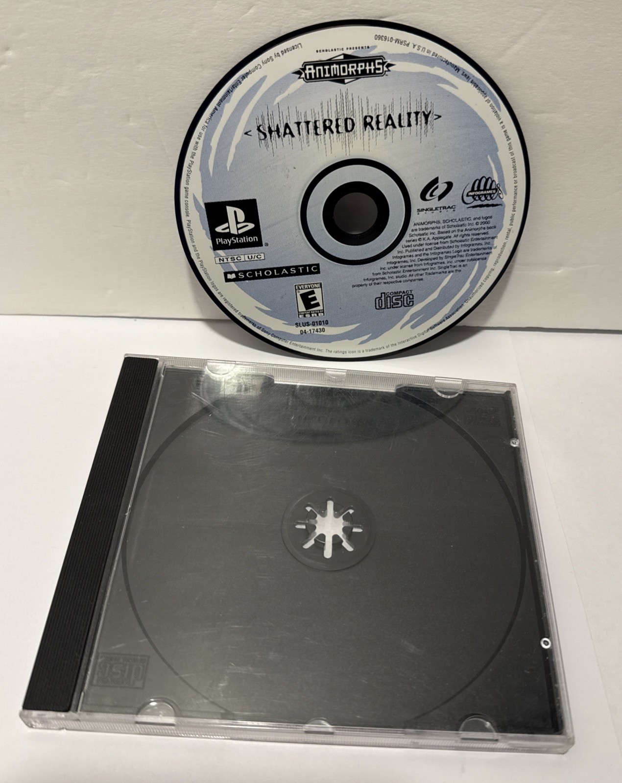 Animorphs: Shattered Reality (Sony PlayStation 1, 2000) PS1  Tested