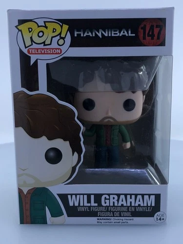Funko POP! Television Hannibal Lecter Will Graham #147 Vinyl Figure DAMAGED BOX