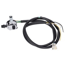 Armatur Lenkerschalter f&uuml;r Mofas/Mopeds, 3-Funktionen, verchromt, Kabel inklusiv